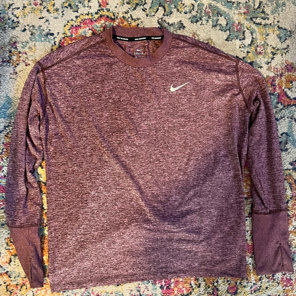 Nike purple athletic long sleeve